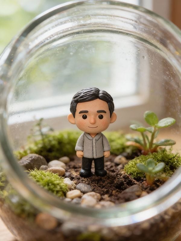 Glass Terrarium World